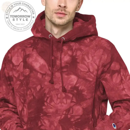 Ultimativer Batik - Hoodie: Champion Tie Dye Power für Herren - Tomorrow Style