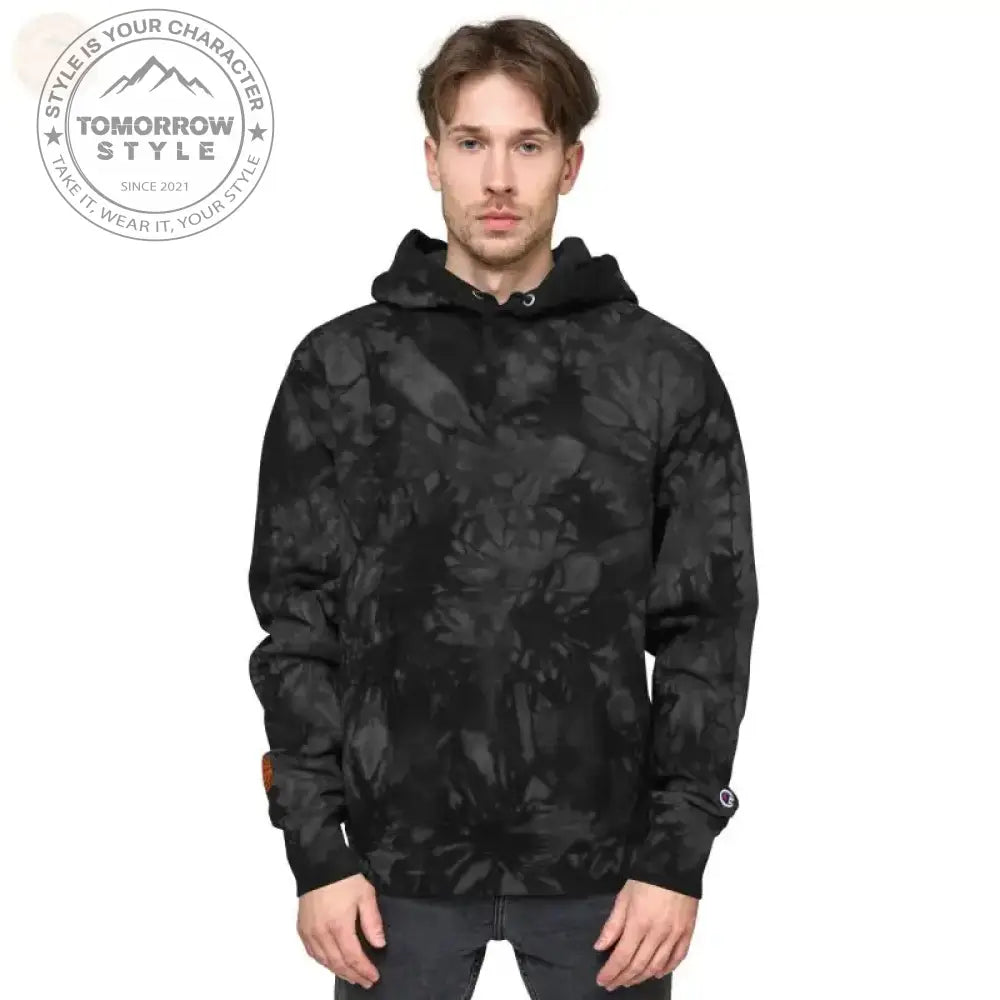 Ultimativer Batik - Hoodie: Champion Tie Dye Power für Herren - Tomorrow Style