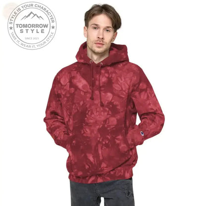 Ultimativer Batik - Hoodie: Champion Tie Dye Power für Herren - Tomorrow Style
