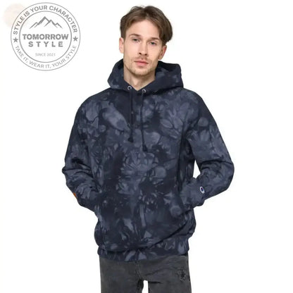 Ultimativer Batik - Hoodie: Champion Tie Dye Power für Herren - Tomorrow Style