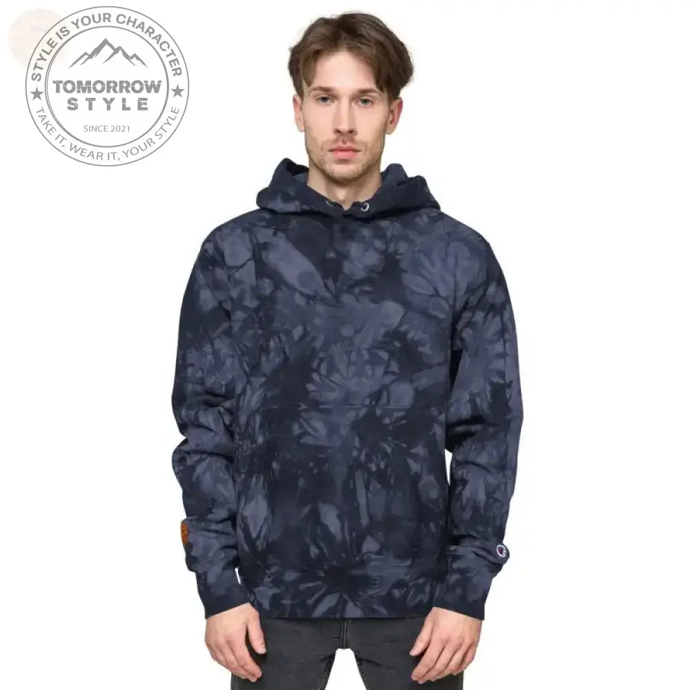 Ultimativer Batik - Hoodie: Champion Tie Dye Power für Herren - Tomorrow Style