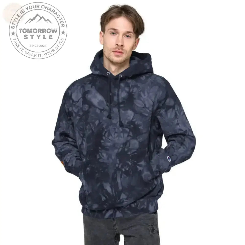 Ultimativer Batik - Hoodie: Champion Tie Dye Power für Herren - Tomorrow Style
