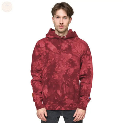 Ultimativer Batik - Hoodie: Champion Tie Dye Power für Herren - Tomorrow Style