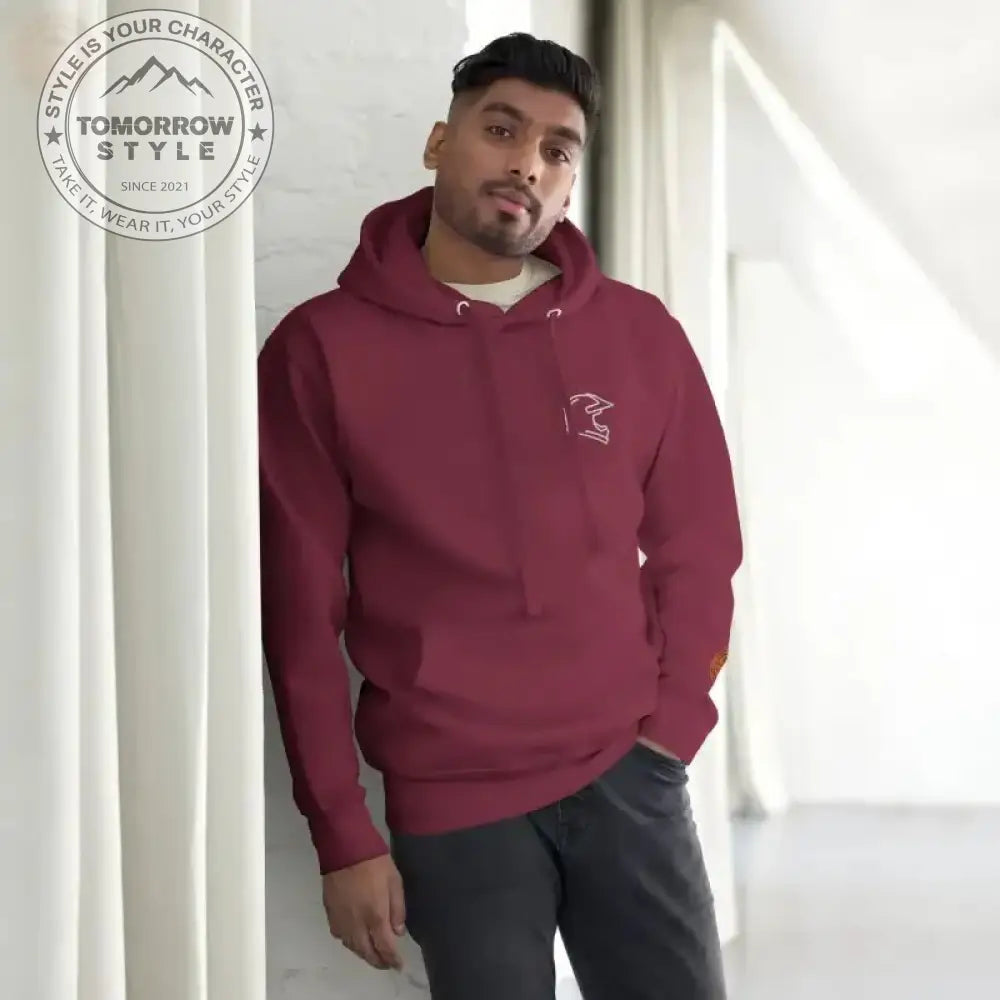Ultimativer bestickter Streetwear - Hoodie für Herren - Tomorrow Style
