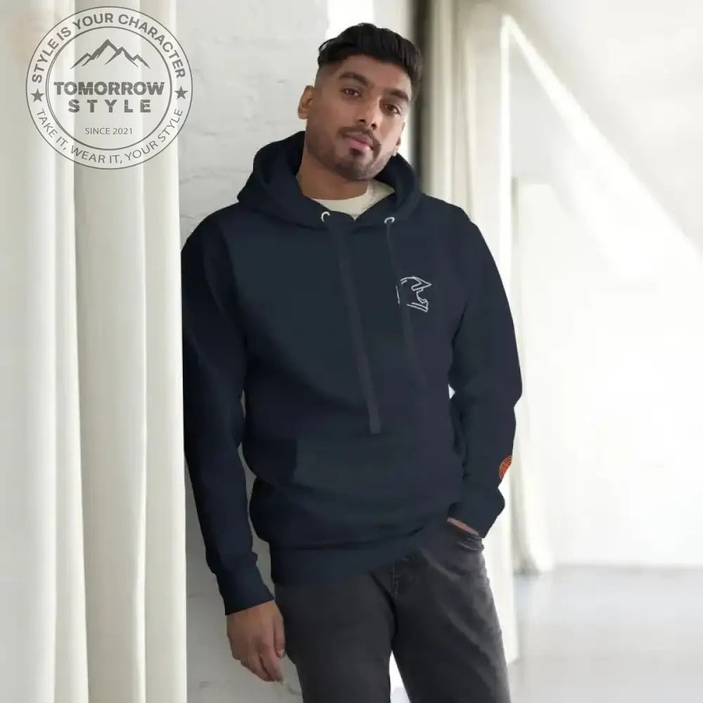 Ultimativer bestickter Streetwear - Hoodie für Herren - Tomorrow Style