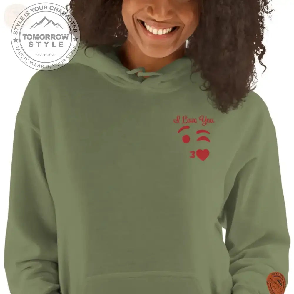 Bestickte Damen Hoodie