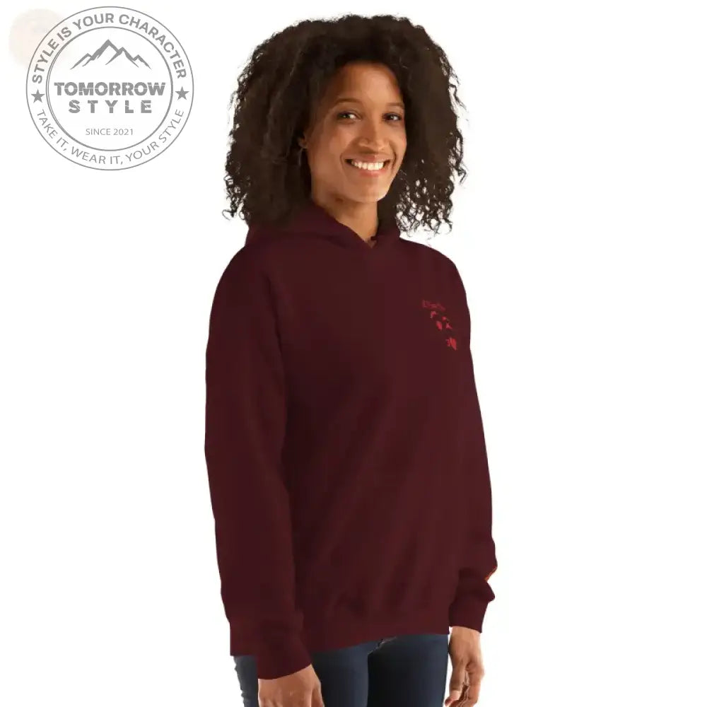 Bestickte Damen Hoodie