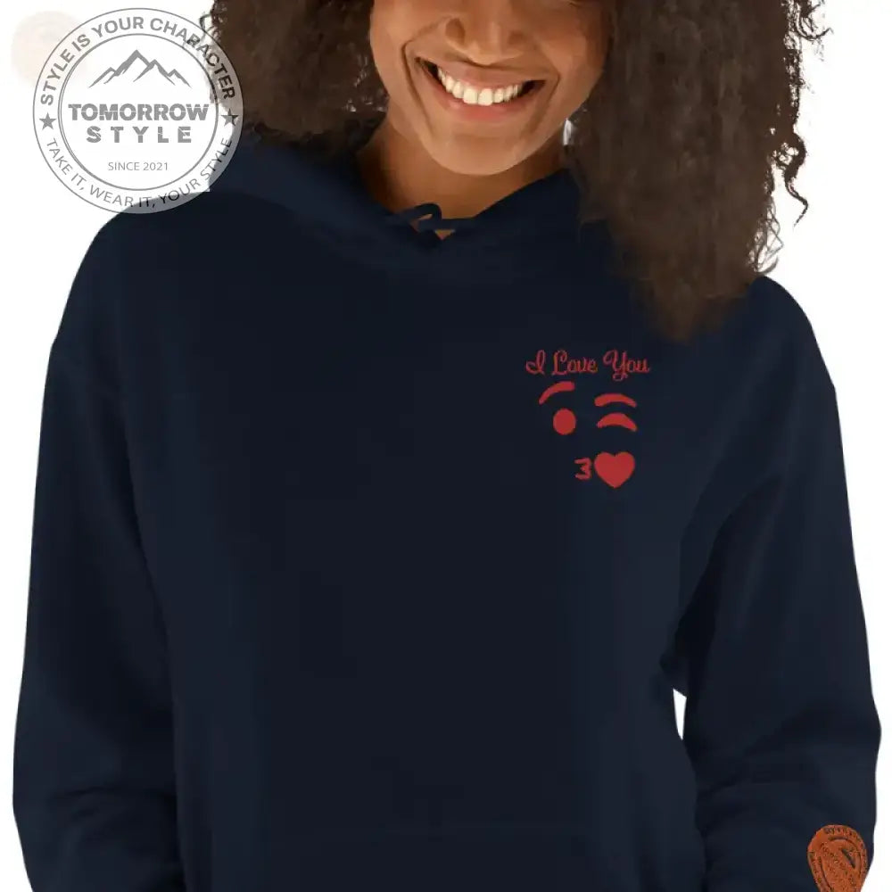 Bestickte Damen Hoodie