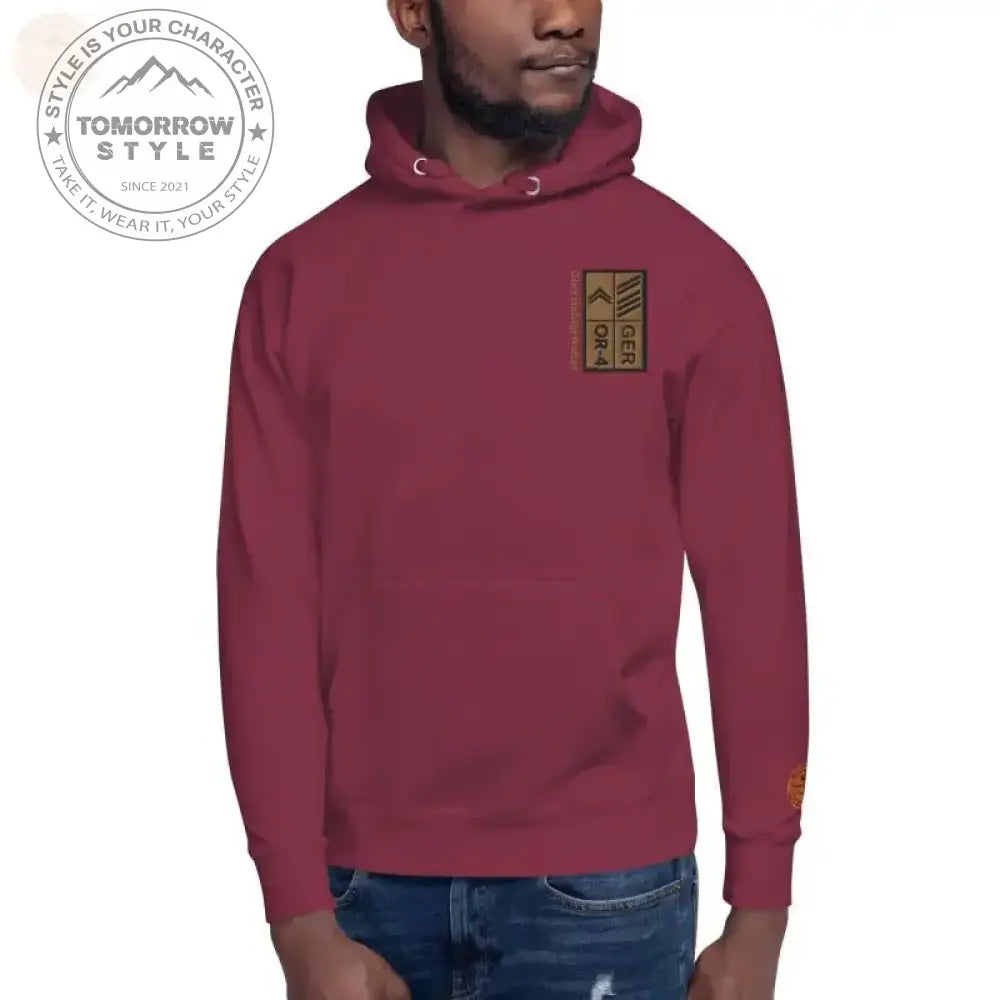 Ultimativer Fallschirmjäger - Abzeichen - Hoodie! - Tomorrow Style