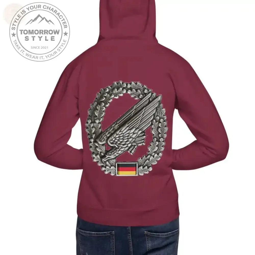 Ultimativer Fallschirmjäger - Abzeichen - Hoodie! - Tomorrow Style
