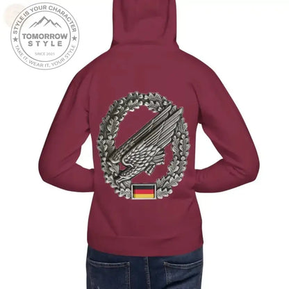 Ultimativer Fallschirmjäger - Abzeichen - Hoodie! - Tomorrow Style