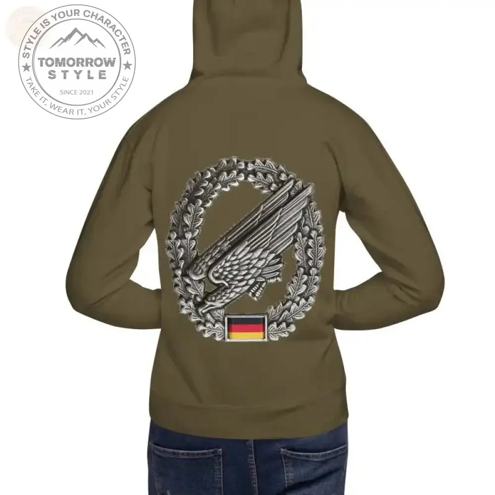 Ultimativer Fallschirmjäger - Abzeichen - Hoodie! - Tomorrow Style