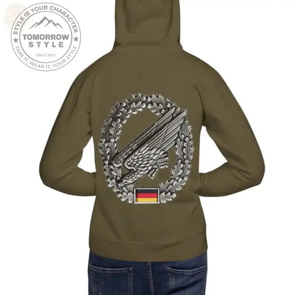 Ultimativer Fallschirmjäger - Abzeichen - Hoodie! - Tomorrow Style
