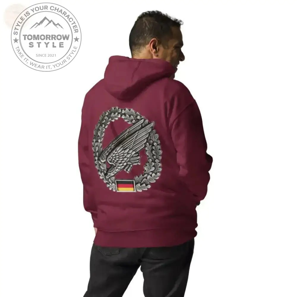 Ultimativer Fallschirmjäger - Abzeichen - Hoodie: Gemütliches Style - Upgrade! - Tomorrow Style