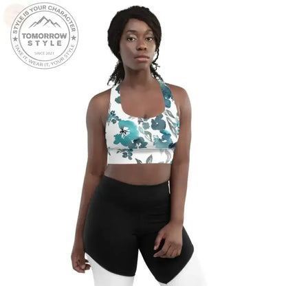 Ultimativer Halt und Stil: Doppellagiger Longline - Sport - BH - Tomorrow Style