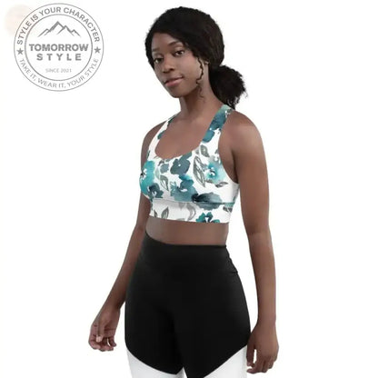 Ultimativer Halt und Stil: Doppellagiger Longline - Sport - BH - Tomorrow Style