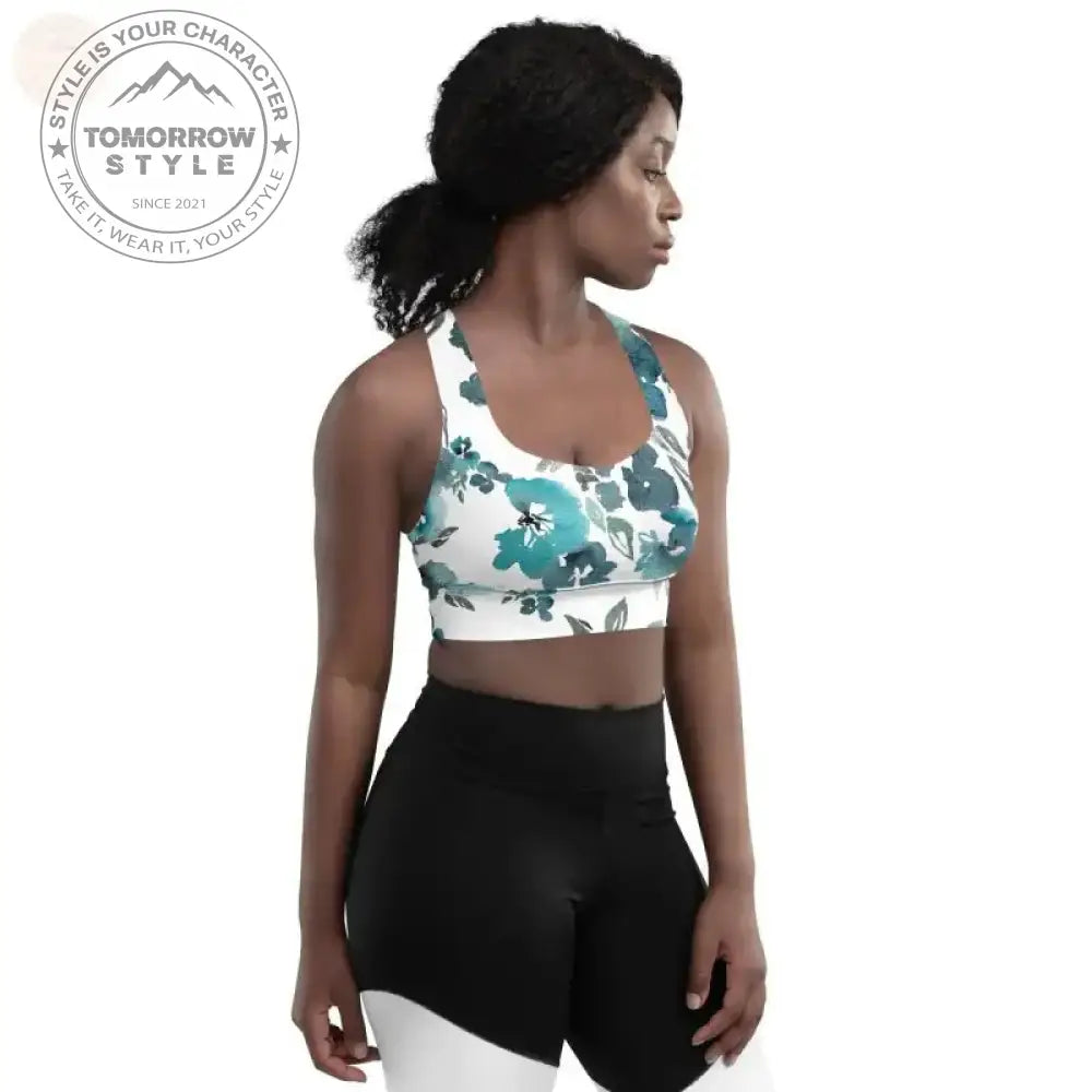 Ultimativer Halt und Stil: Doppellagiger Longline - Sport - BH - Tomorrow Style