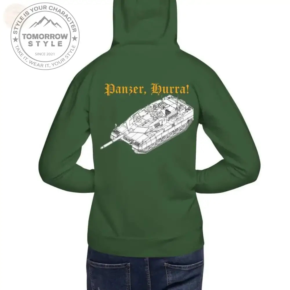 Ultimativer Kapuzenpullover im Militärstil: bestickte Bundeswehr - Premium - Tomorrow Style