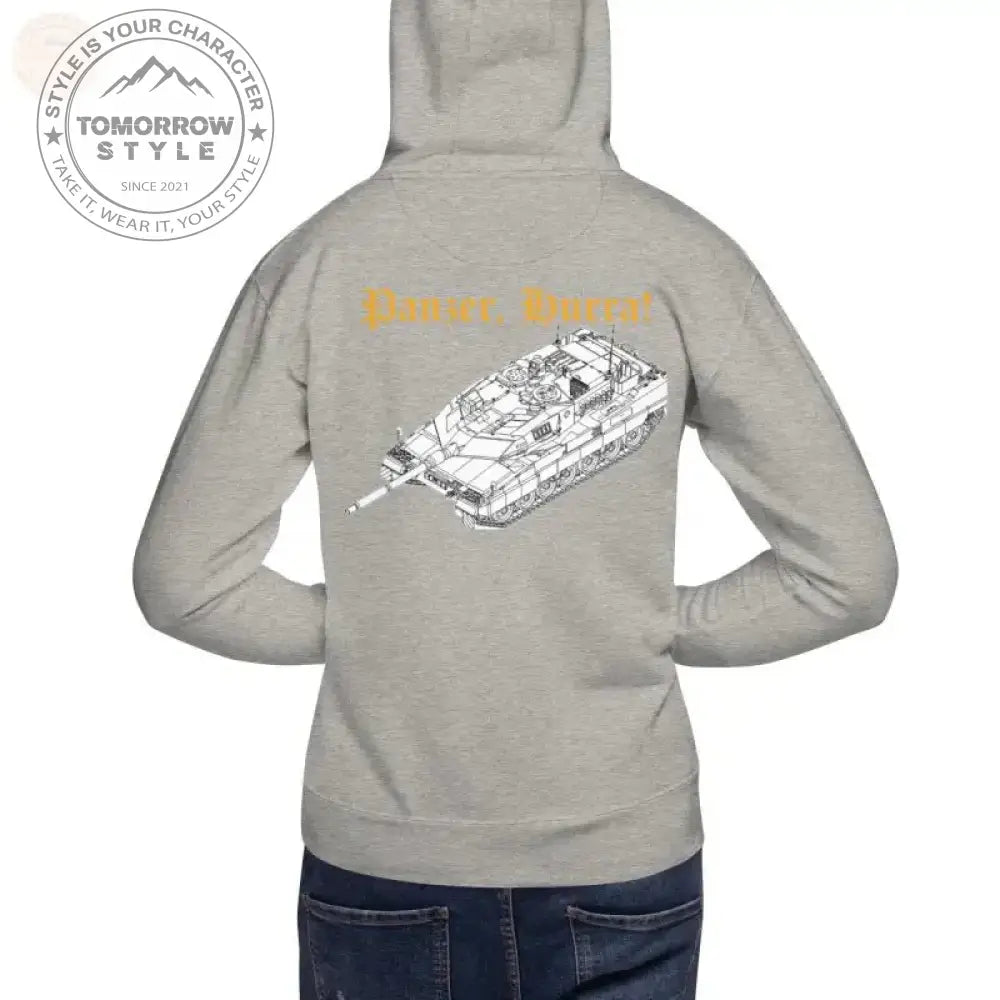 Ultimativer Kapuzenpullover im Militärstil: bestickte Bundeswehr - Premium - Tomorrow Style