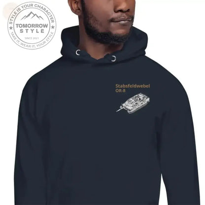 Ultimativer Kapuzenpullover im Militärstil: bestickte Bundeswehr - Premium - Tomorrow Style