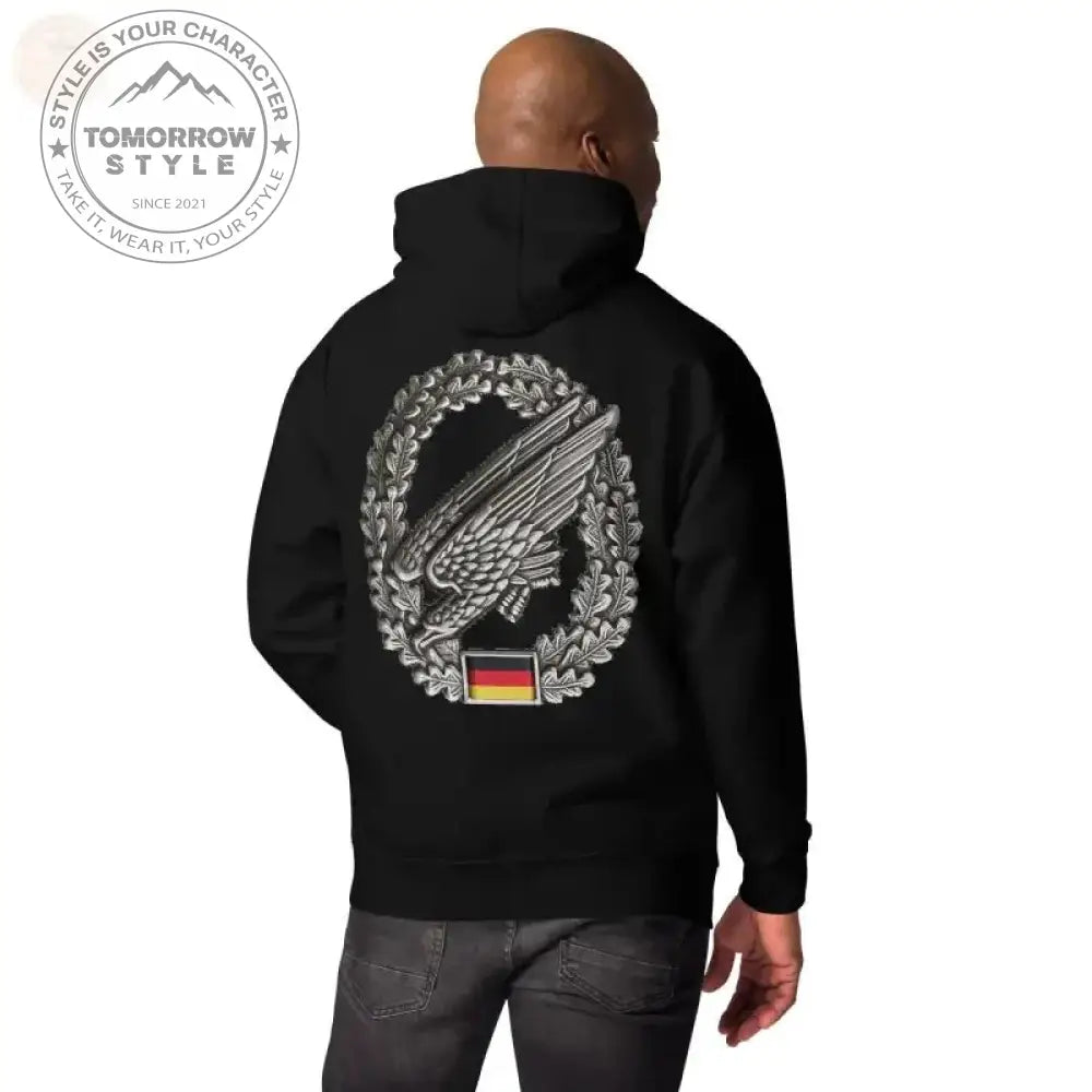 Ultimativer Kapuzenpullover mit Fallschirmjägerabzeichen – bleiben Sie gemütlich und stilvoll! - Tomorrow Style