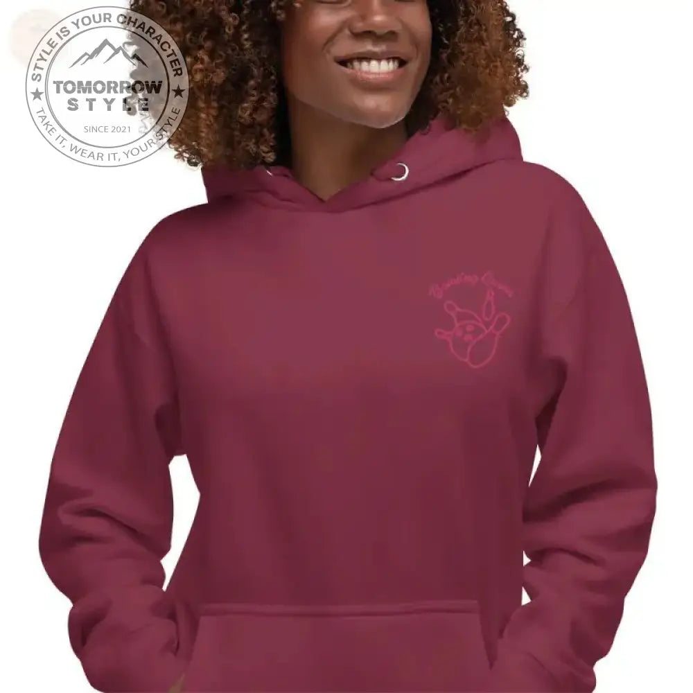 Ultimativer Komfort: Bestickter Damen Hoodie! - Tomorrow Style