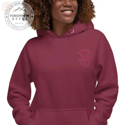 Ultimativer Komfort: Bestickter Damen Hoodie! - Tomorrow Style