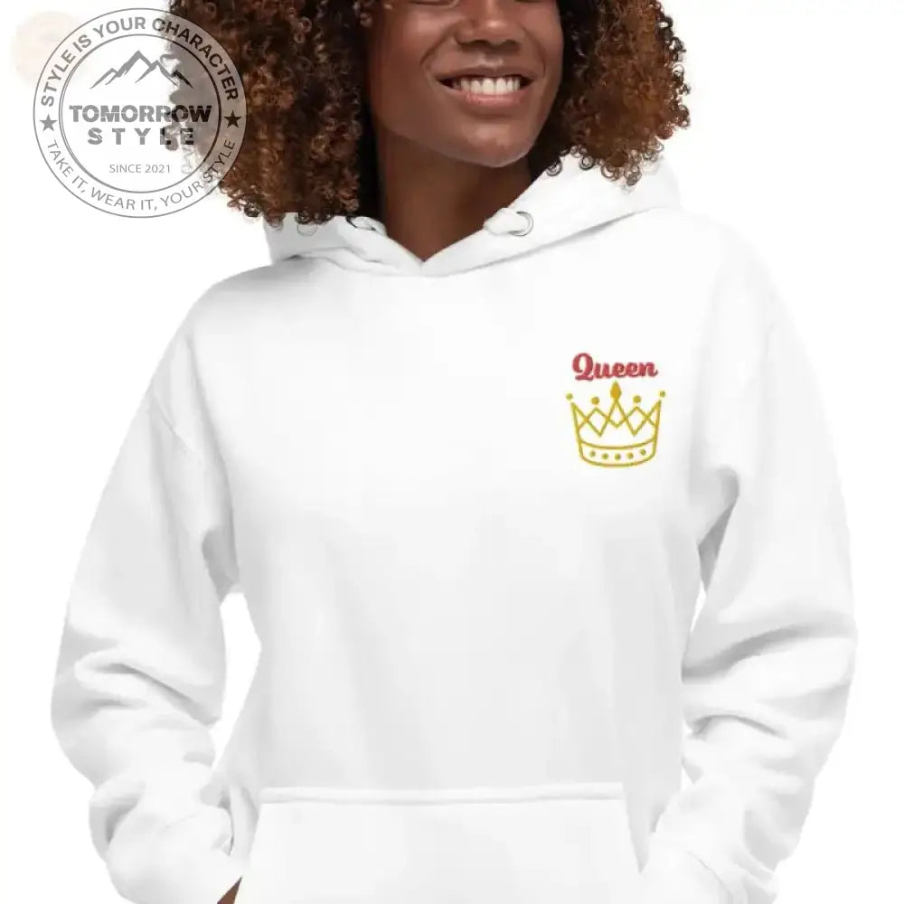 Ultimativer Komfort: Bestickter Damen Hoodie! - Tomorrow Style