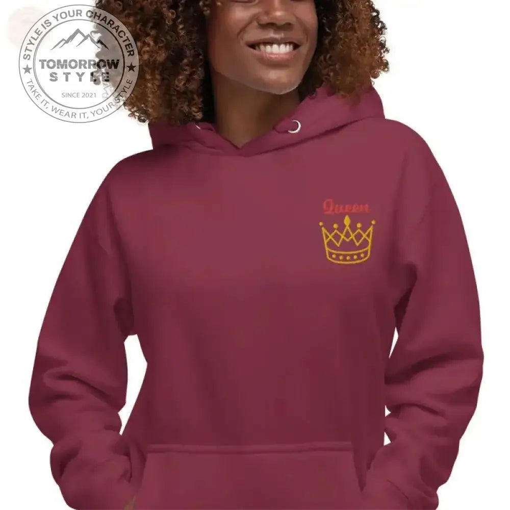 Ultimativer Komfort: Bestickter Damen Hoodie! - Tomorrow Style