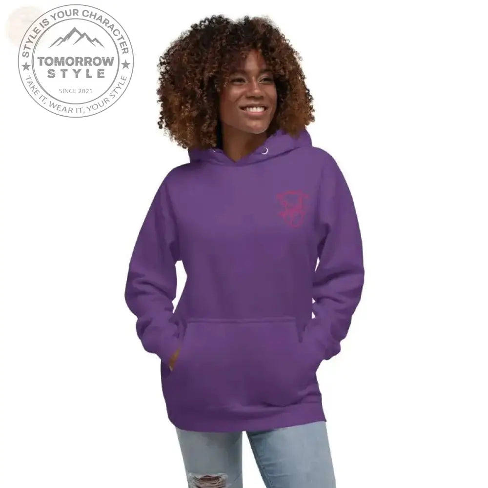Ultimativer Komfort: Bestickter Damen Hoodie! - Tomorrow Style