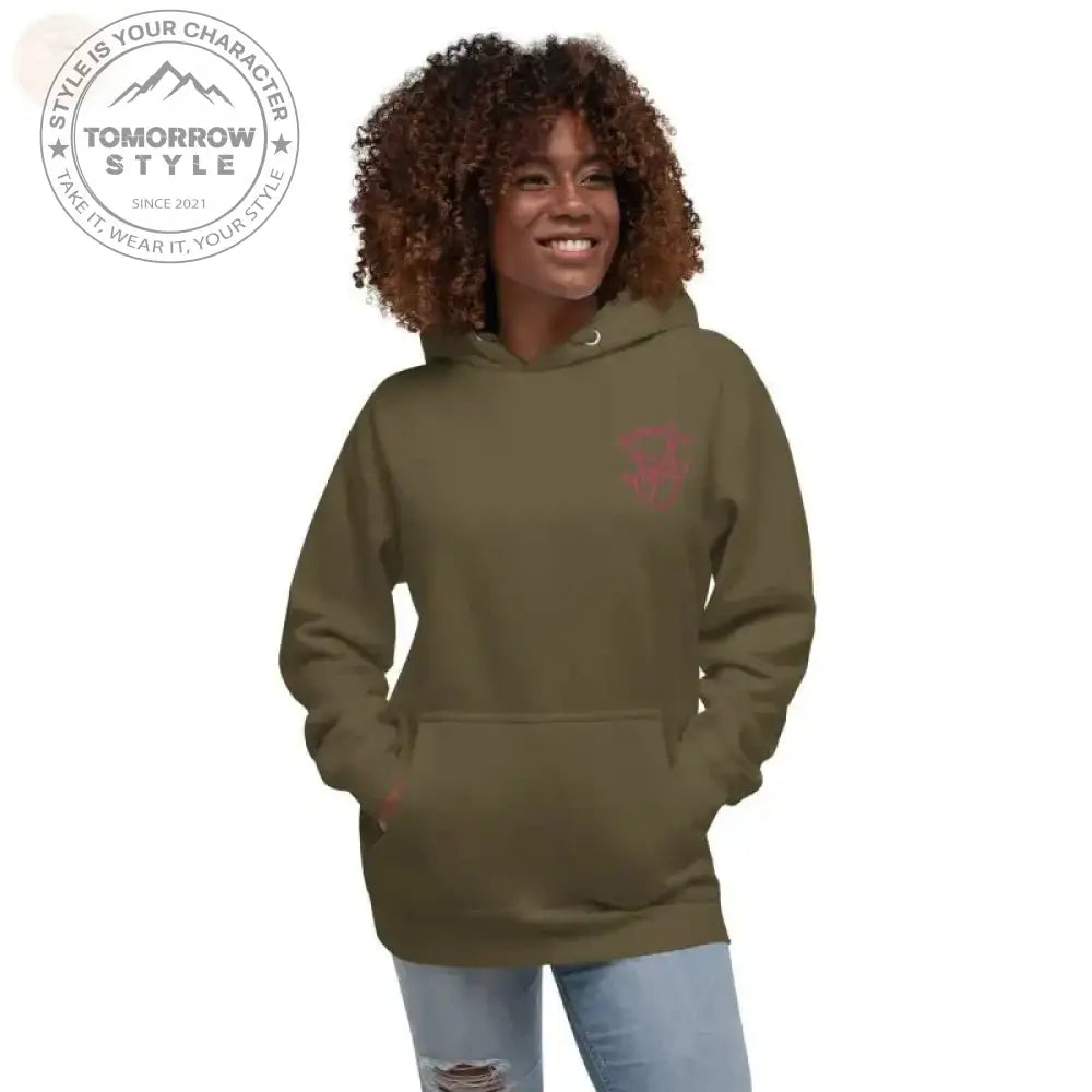 Ultimativer Komfort: Bestickter Damen Hoodie! - Tomorrow Style