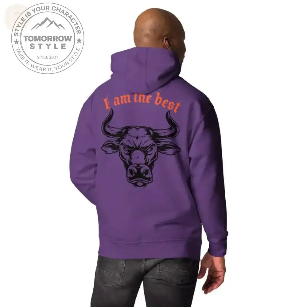 Ultimativer Komfort: Bestickter Herren - Hoodie - Tomorrow Style