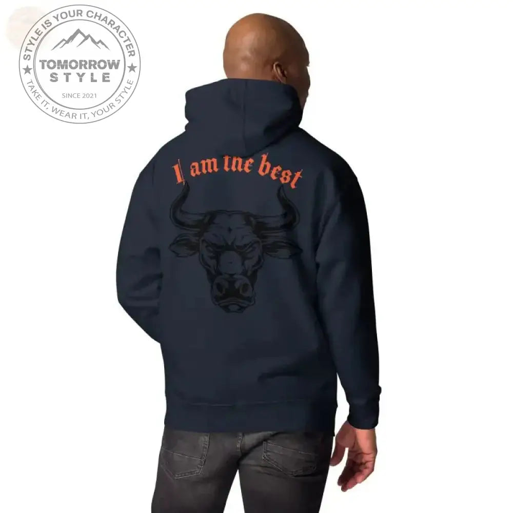 Ultimativer Komfort: Bestickter Herren - Hoodie - Tomorrow Style