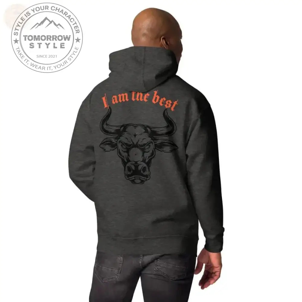 Ultimativer Komfort: Bestickter Herren - Hoodie - Tomorrow Style