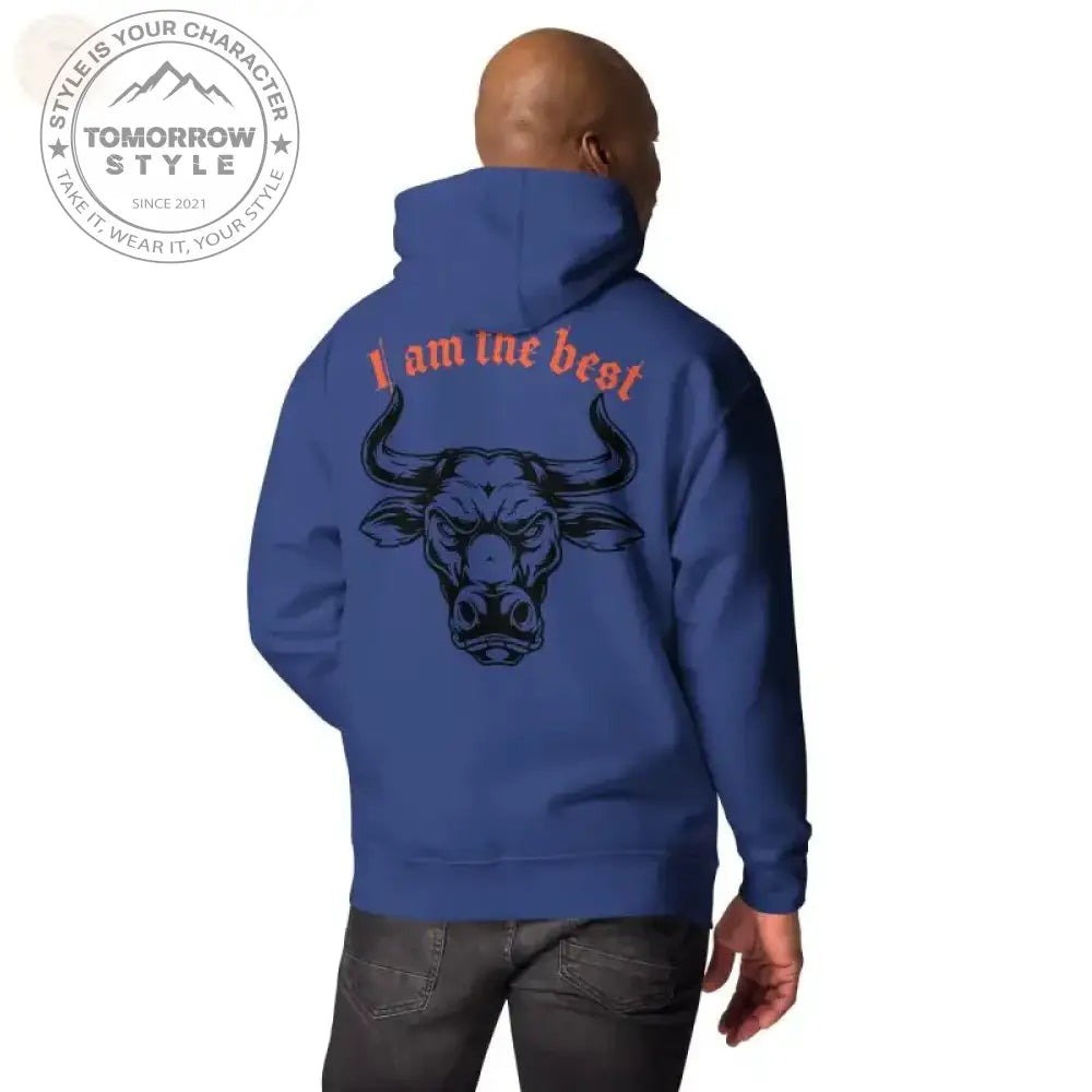 Ultimativer Komfort: Bestickter Herren - Hoodie - Tomorrow Style