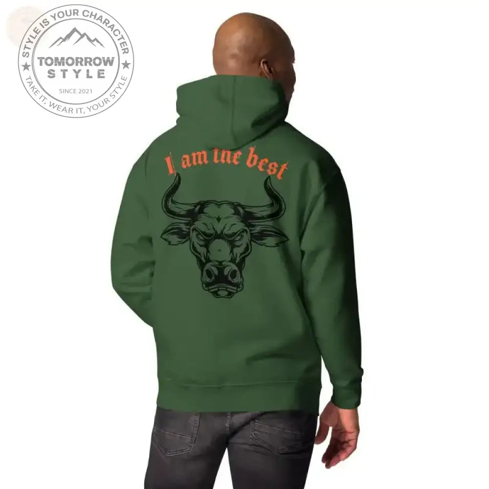 Ultimativer Komfort: Bestickter Herren - Hoodie - Tomorrow Style