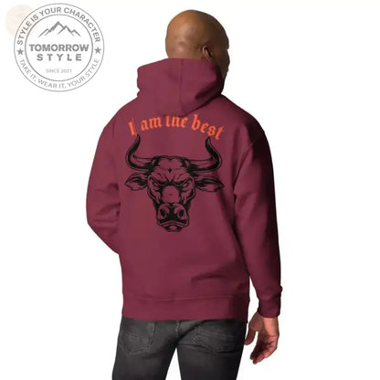 Ultimativer Komfort: Bestickter Herren - Hoodie - Tomorrow Style