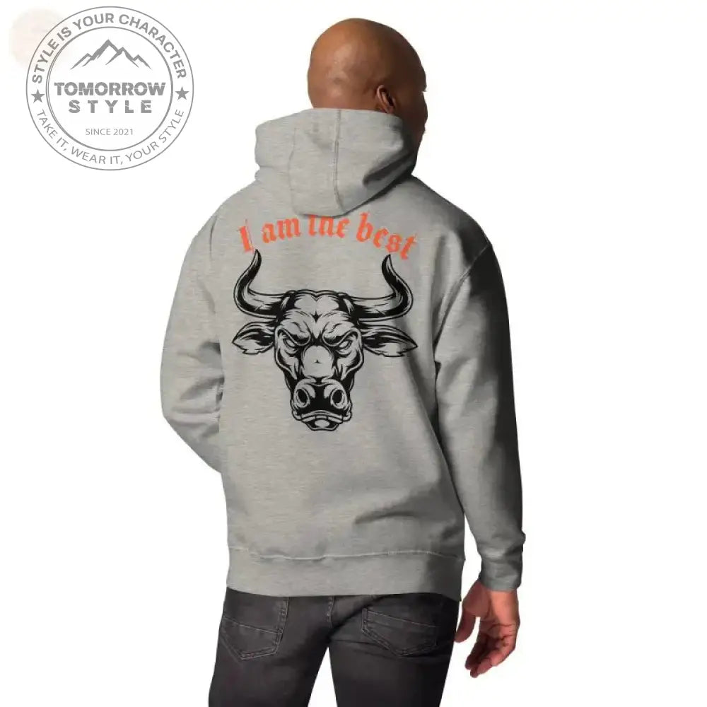 Ultimativer Komfort: Bestickter Herren - Hoodie - Tomorrow Style