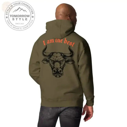 Ultimativer Komfort: Bestickter Herren - Hoodie - Tomorrow Style