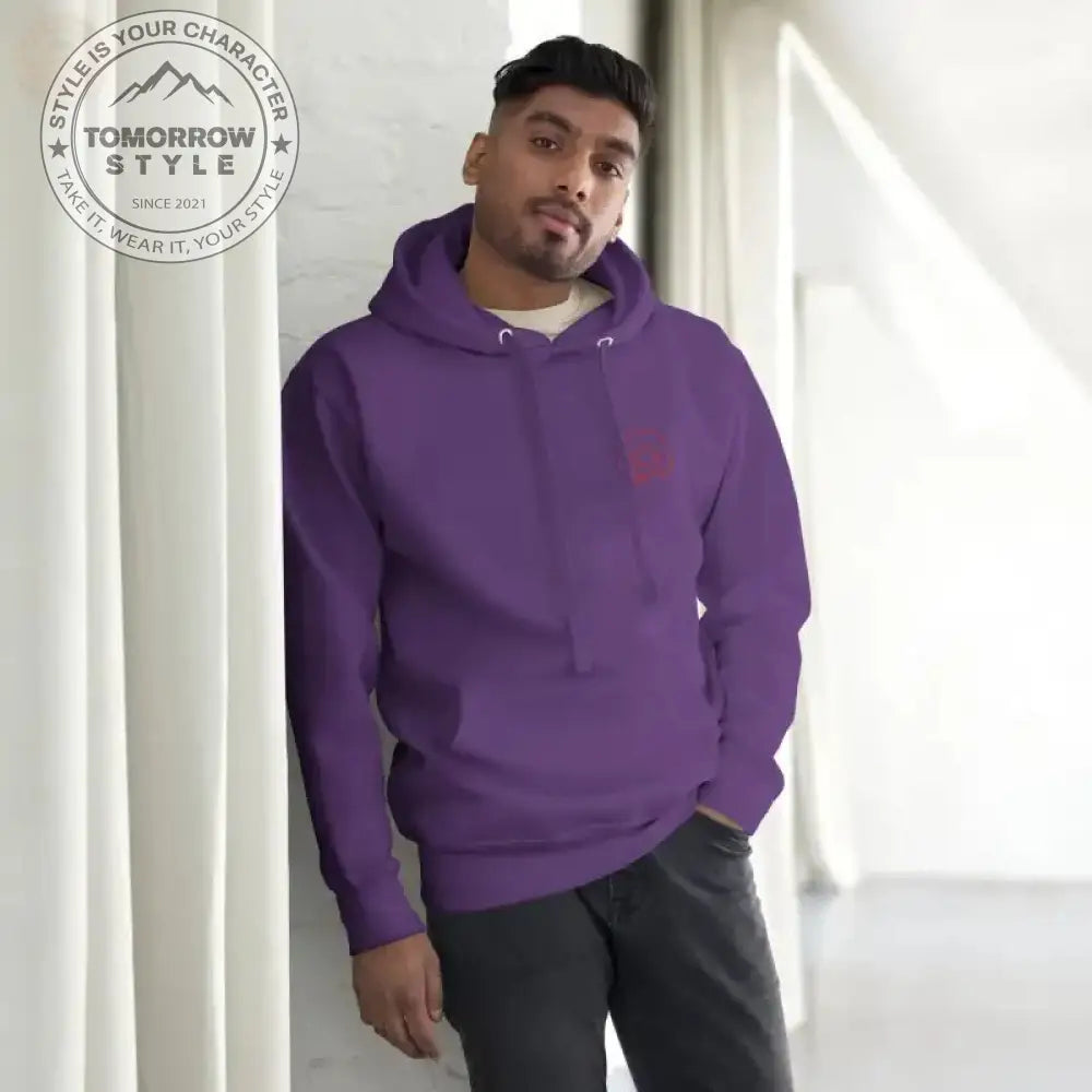 Ultimativer Komfort: Bestickter Herren Hoodie! - Tomorrow Style