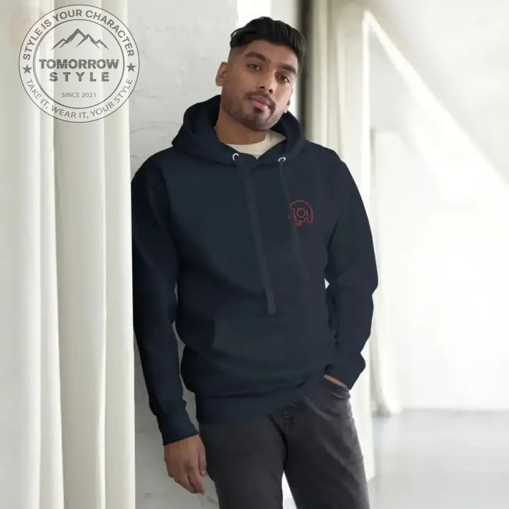 Ultimativer Komfort: Bestickter Herren Hoodie! - Tomorrow Style