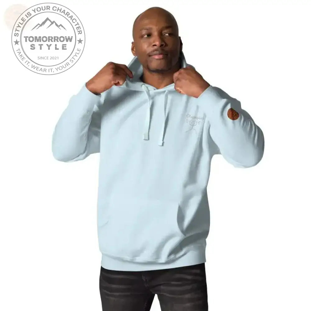 Ultimativer Komfort: Bestickter Herren - Hoodie - Tomorrow Style