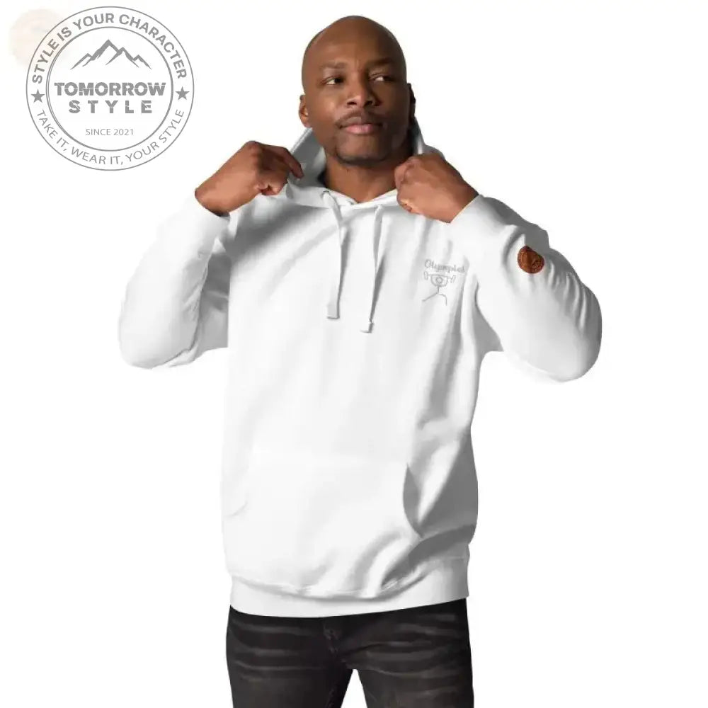 Ultimativer Komfort: Bestickter Herren - Hoodie - Tomorrow Style