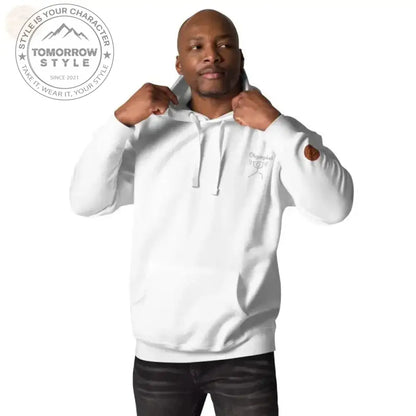 Ultimativer Komfort: Bestickter Herren - Hoodie - Tomorrow Style