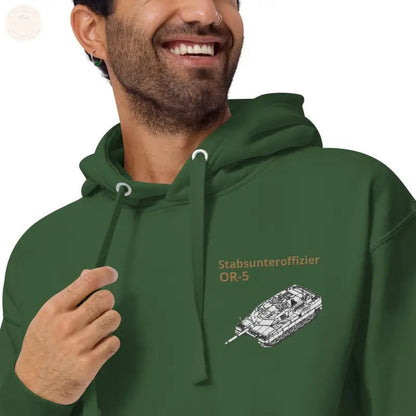 Ultimativer Komfort: Bestickter Premium - Hoodie der Bundeswehr - Tomorrow Style