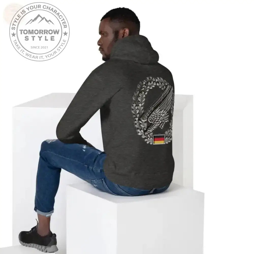 Ultimativer Komfort: Bestickter Premium - Hoodie der Bundeswehr - Tomorrow Style