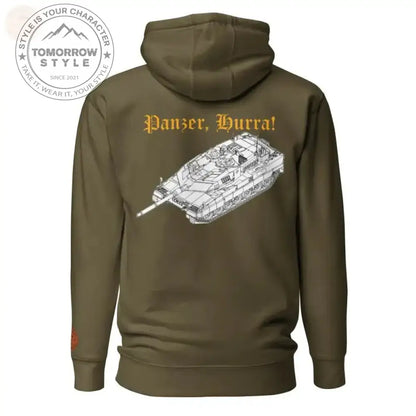 Ultimativer Komfort: Bestickter Premium - Hoodie der Bundeswehr - Tomorrow Style