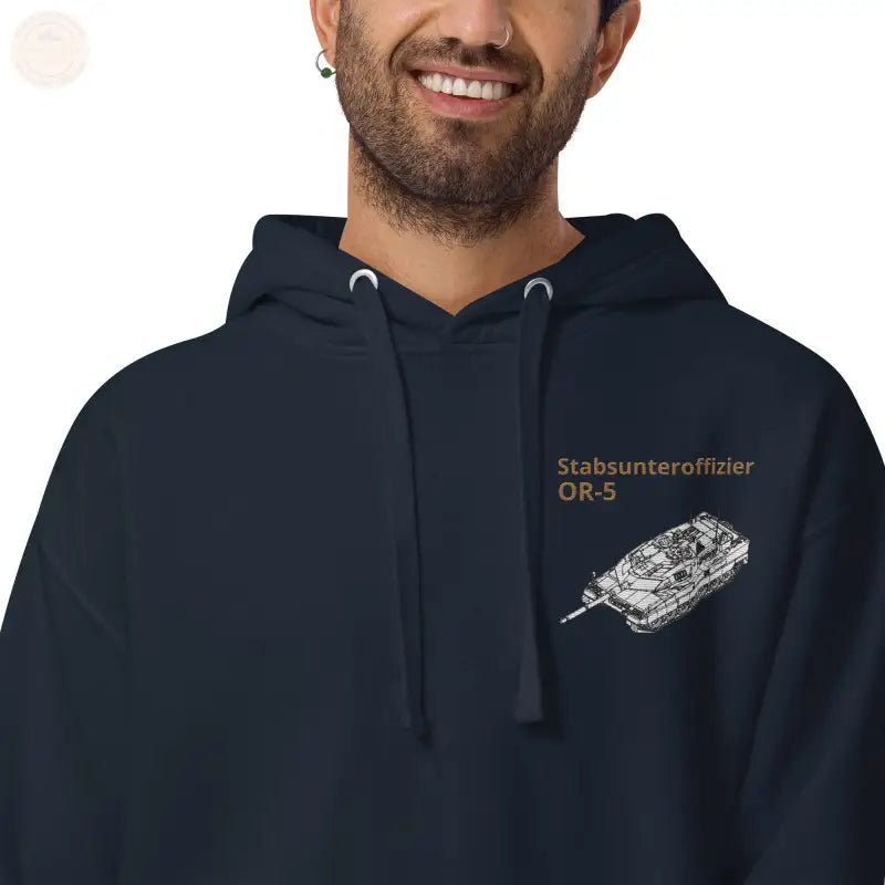 Ultimativer Komfort: Bestickter Premium - Hoodie der Bundeswehr - Tomorrow Style