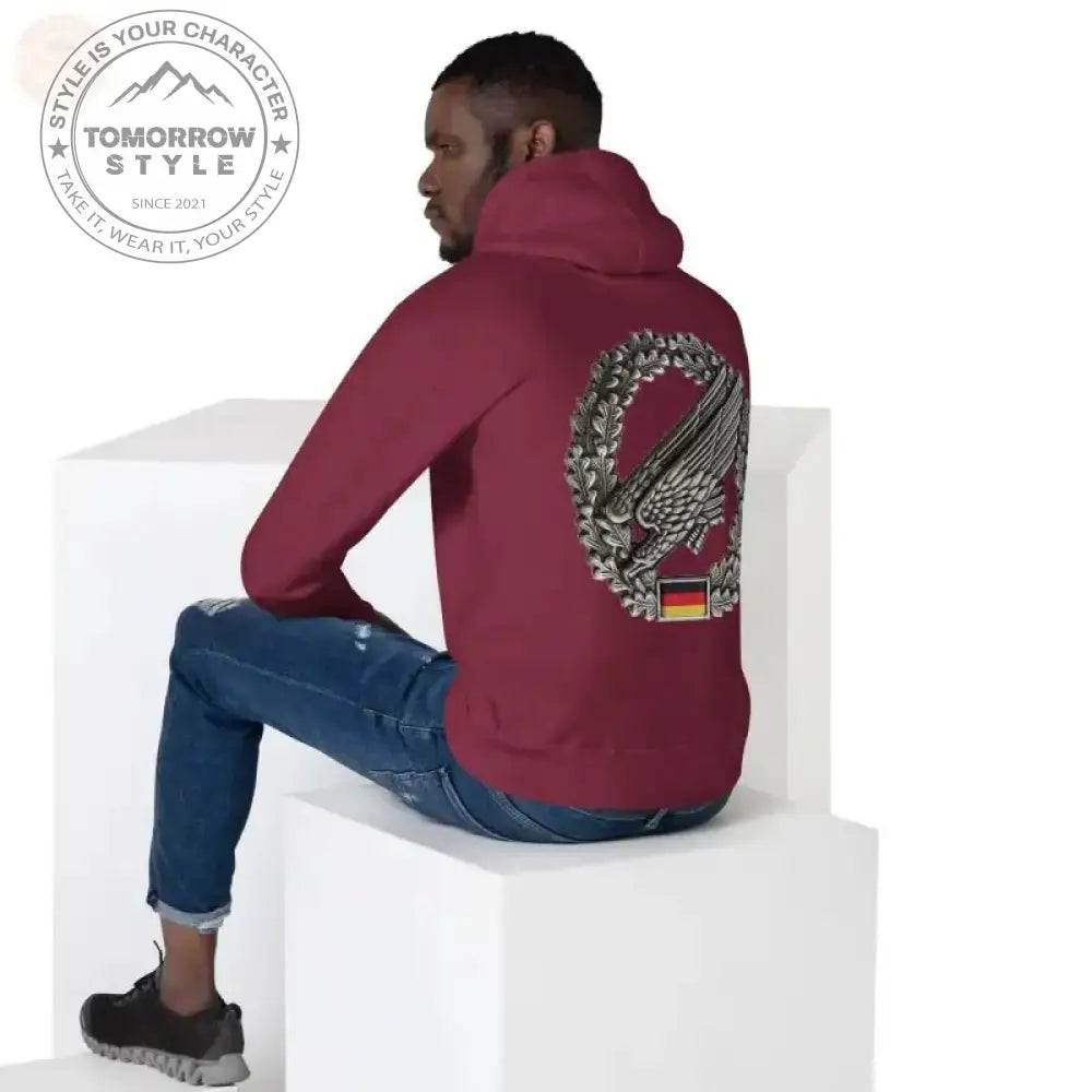 Ultimativer Komfort: Bestickter Premium - Hoodie der Bundeswehr - Tomorrow Style
