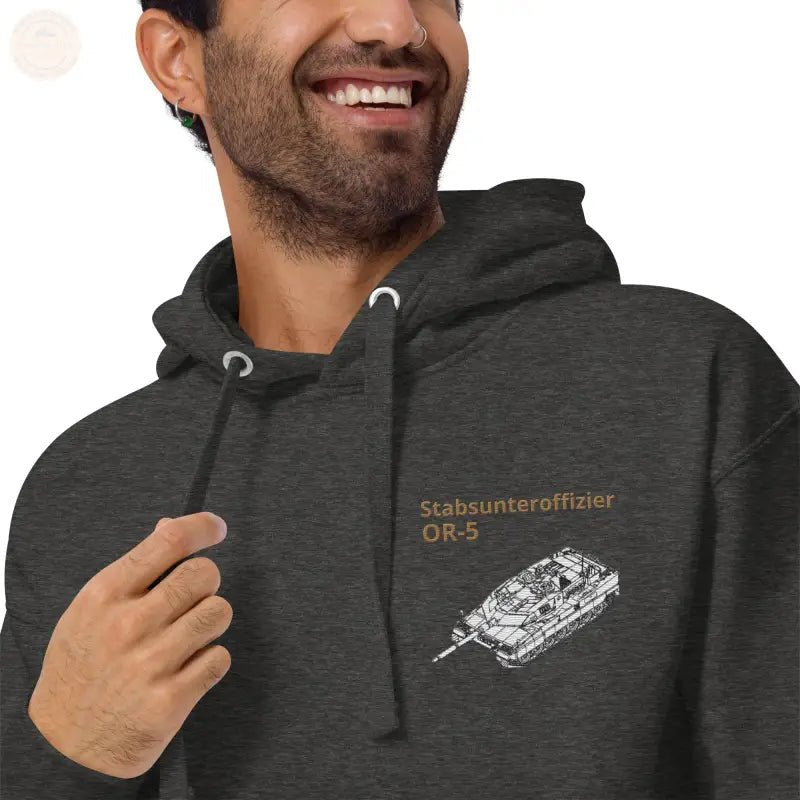 Ultimativer Komfort: Bestickter Premium - Hoodie der Bundeswehr - Tomorrow Style